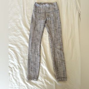 Lululemon wunder under high rise 25” inseam size 4